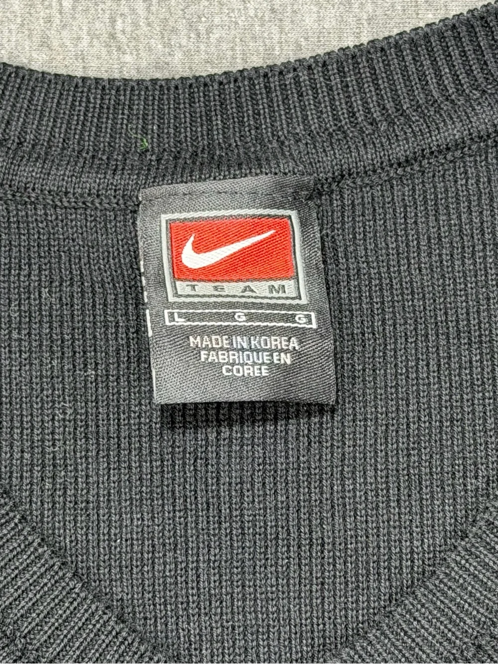 Nike Michigan State Spartans Basketball Black V‑Neck Sweater Vest Mens Large